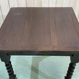 English oak table from the 1930s with 2 extensions