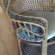Fauteuil rotin emmanuelle modèle paon 1970