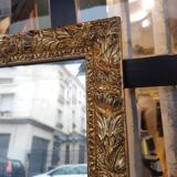 Italian style gilded mirror with patina from the 17th century (col. francesca)