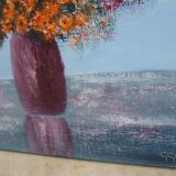 Multicolored bouquet, signed gebel