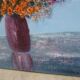 Multicolored bouquet, signed gebel