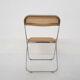 Webbing folding chair by Giancarlo Piretti for Castelli, model Plia, Italy 1967