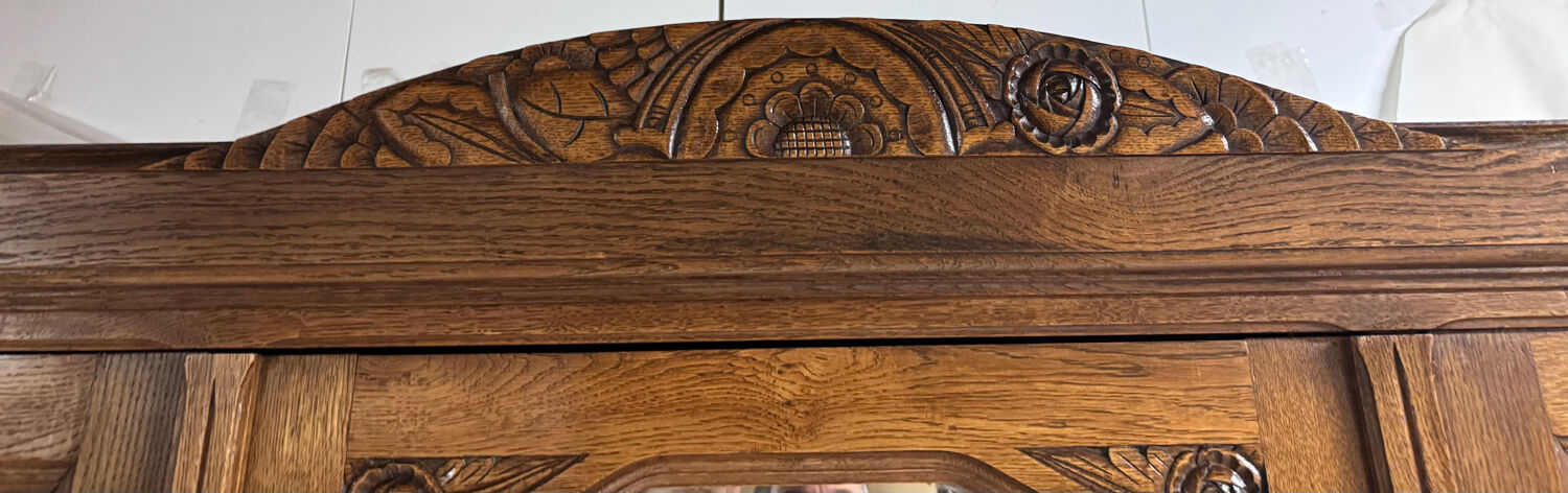 Parisian Art Deco wardrobe