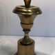 Neoclassical Palm Tree Table Lamp in Brass in the Style of M