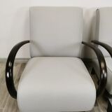 Restored armchairs by Jindrich Halabala