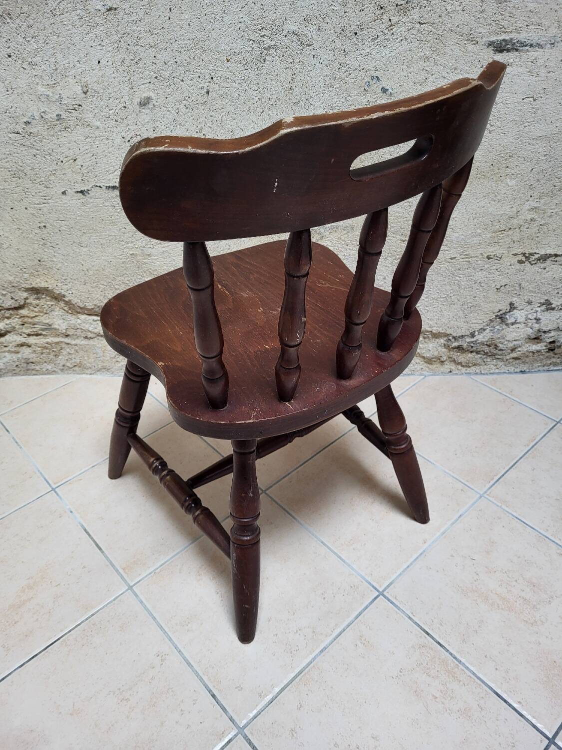 1 chaise Western/ Bistrot