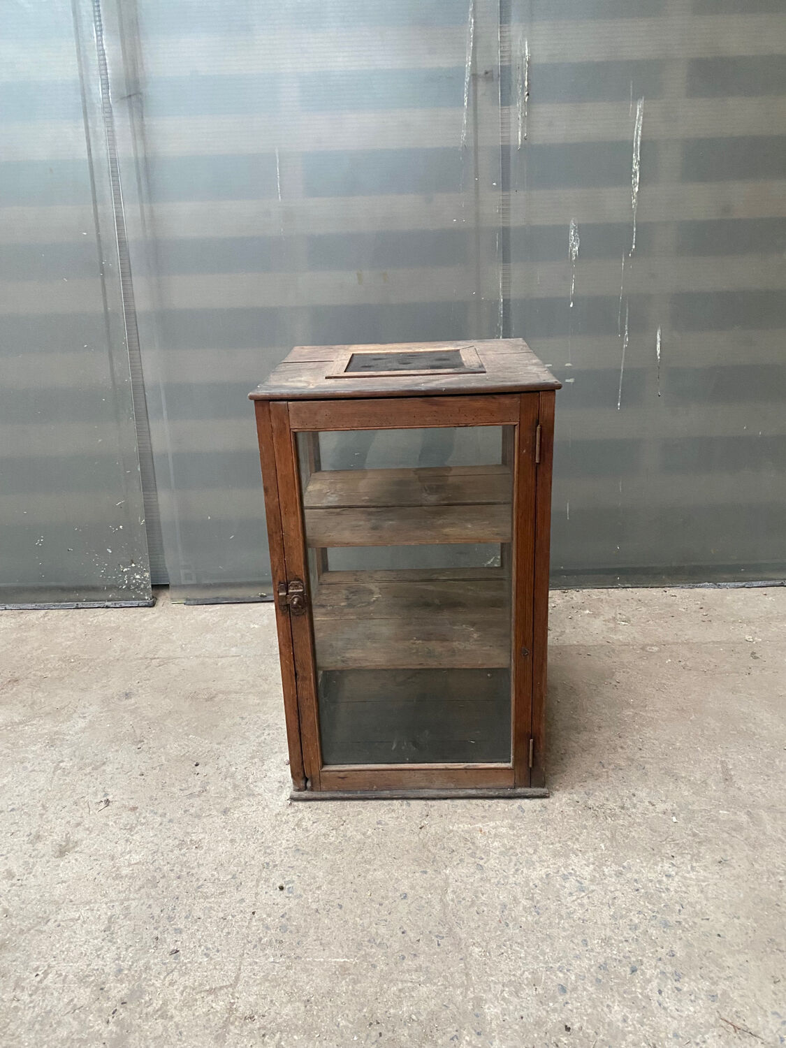 Antique counter display case