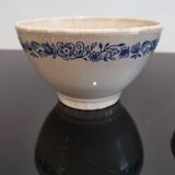 SET OF 2 EARTHENWARE BOWLS TERRE DE FER