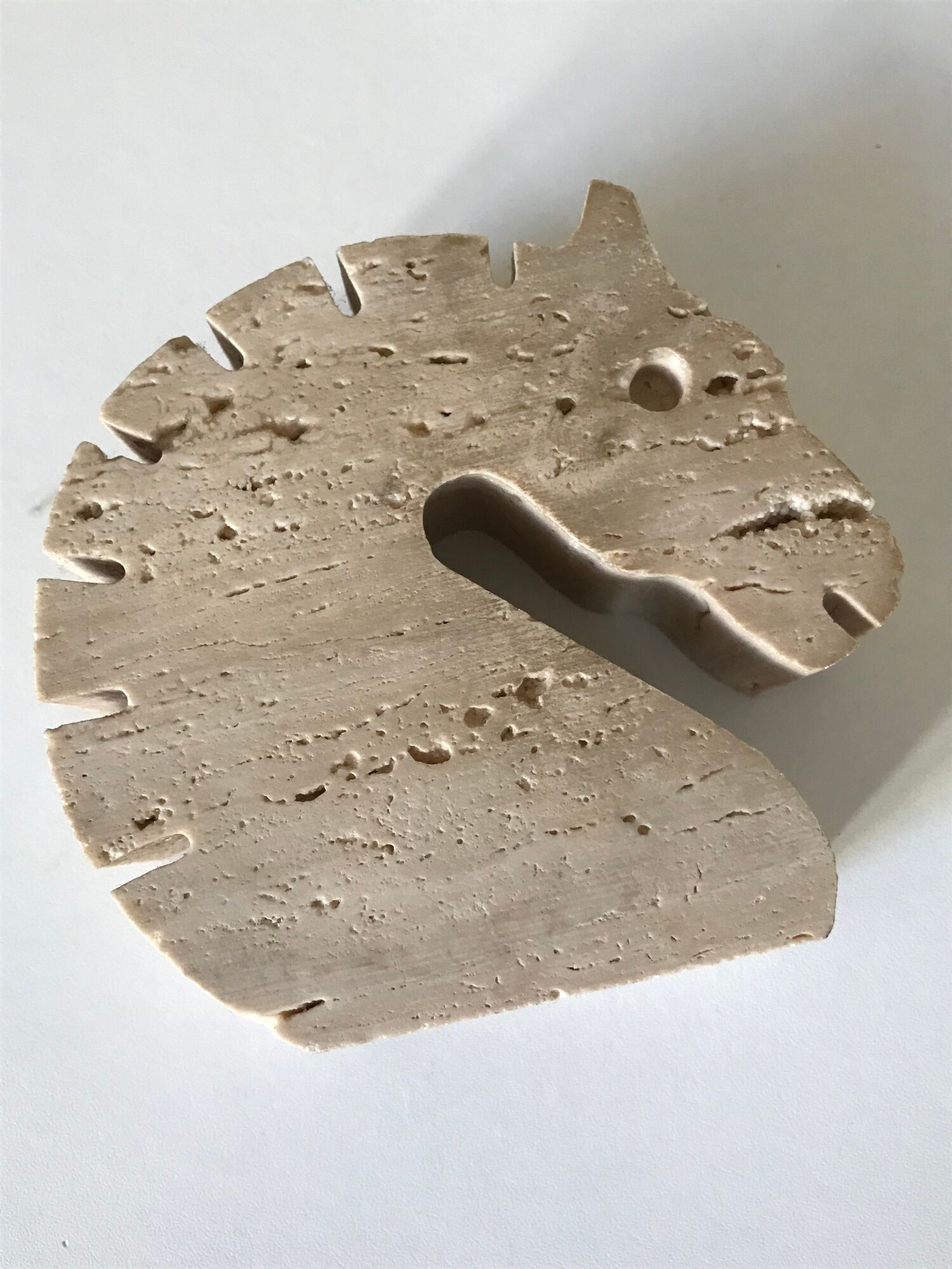 Travertine horse design fratelli Manelli vintage 70s