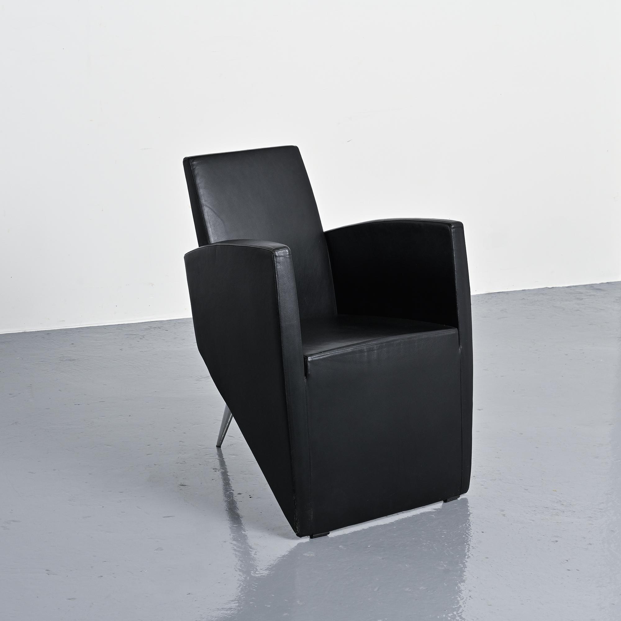 Pair of armchairs J. Lang, Philippe Starck, Driade 1987