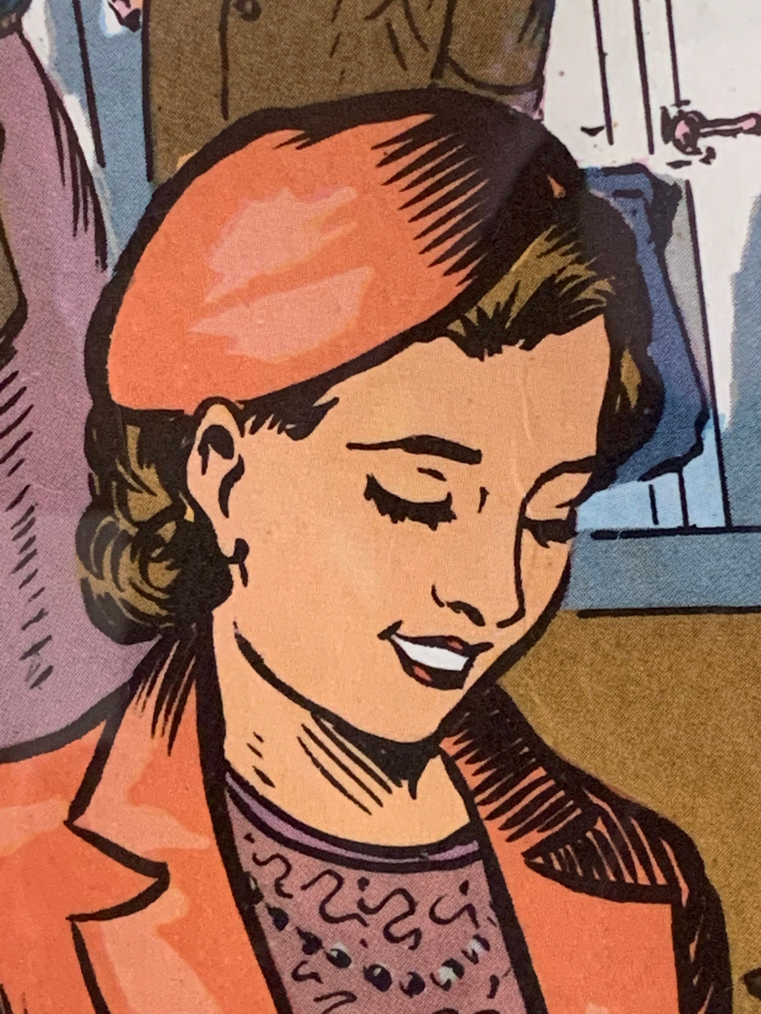 School poster 1960 framed double-sided n14bis The butcher charcutier- n 15 The garage