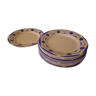 10 Digoin plates