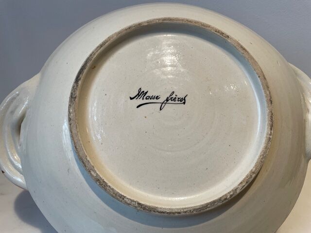 Ceramic cup Massé Frères Desvres 1940