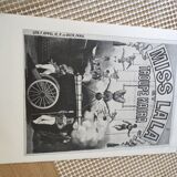 Vintage two-sided circus posters