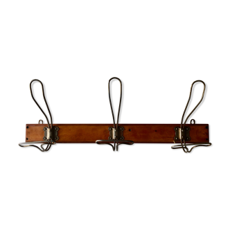 Wooden coat rack early twentieth century