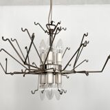 Italian Murano Chandelier by Carlo Nason for Mazzega, 70s