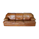 Canapé vintage en cuir Roche Bobois