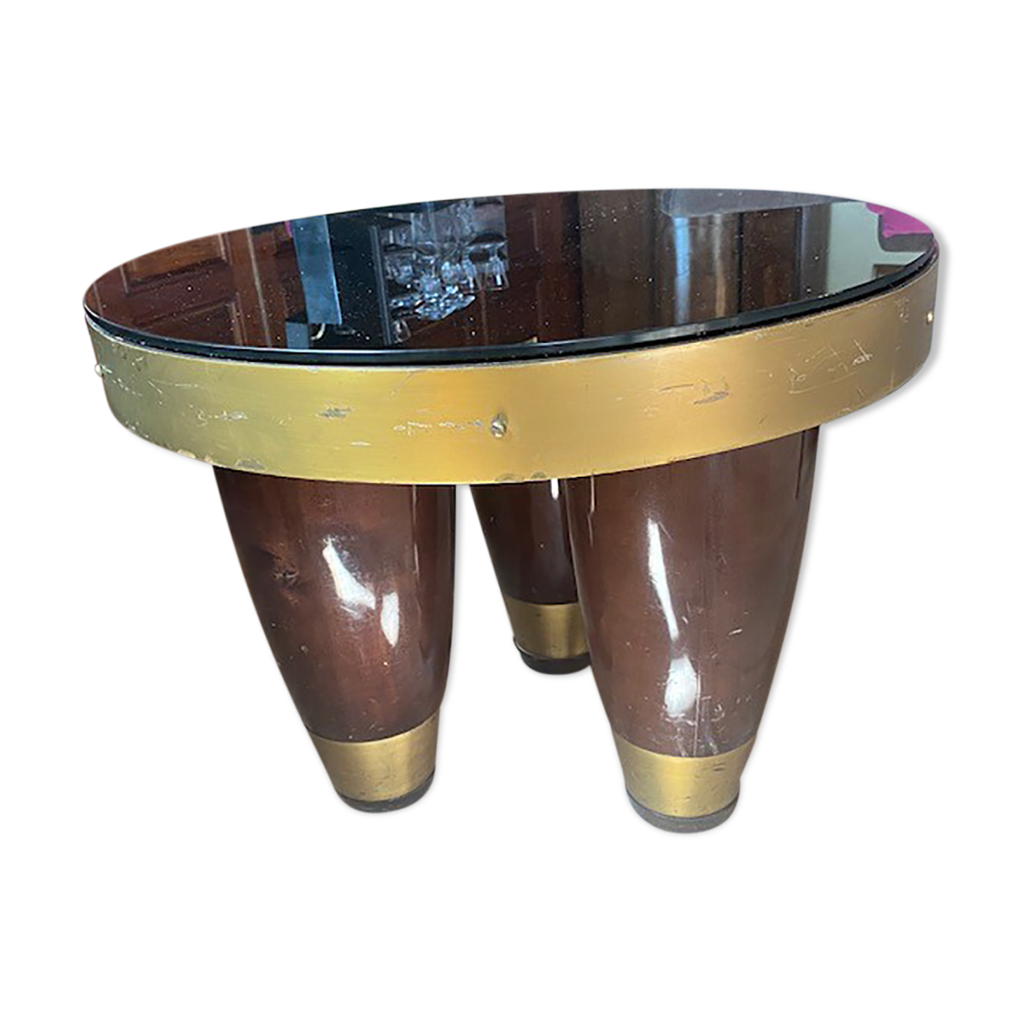 Tripod living room table