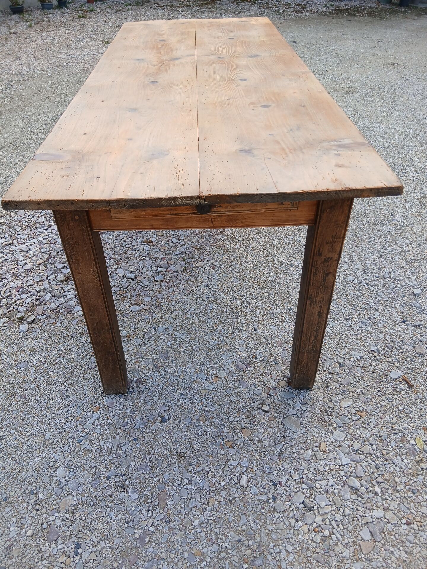 Table de ferme 220cm 