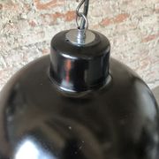 Vintage industrial german model EHS2/S pendant lamp, 1950s