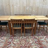 Table with extensions from the 1950s in elm.