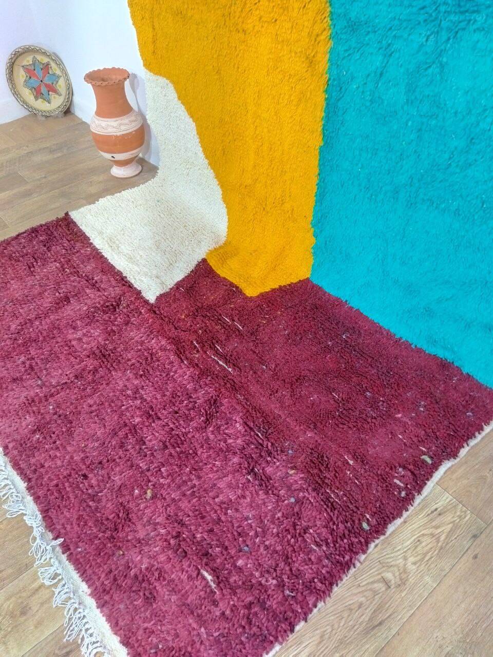 Handmade Moroccan Berber Rug 295 X 197 CM