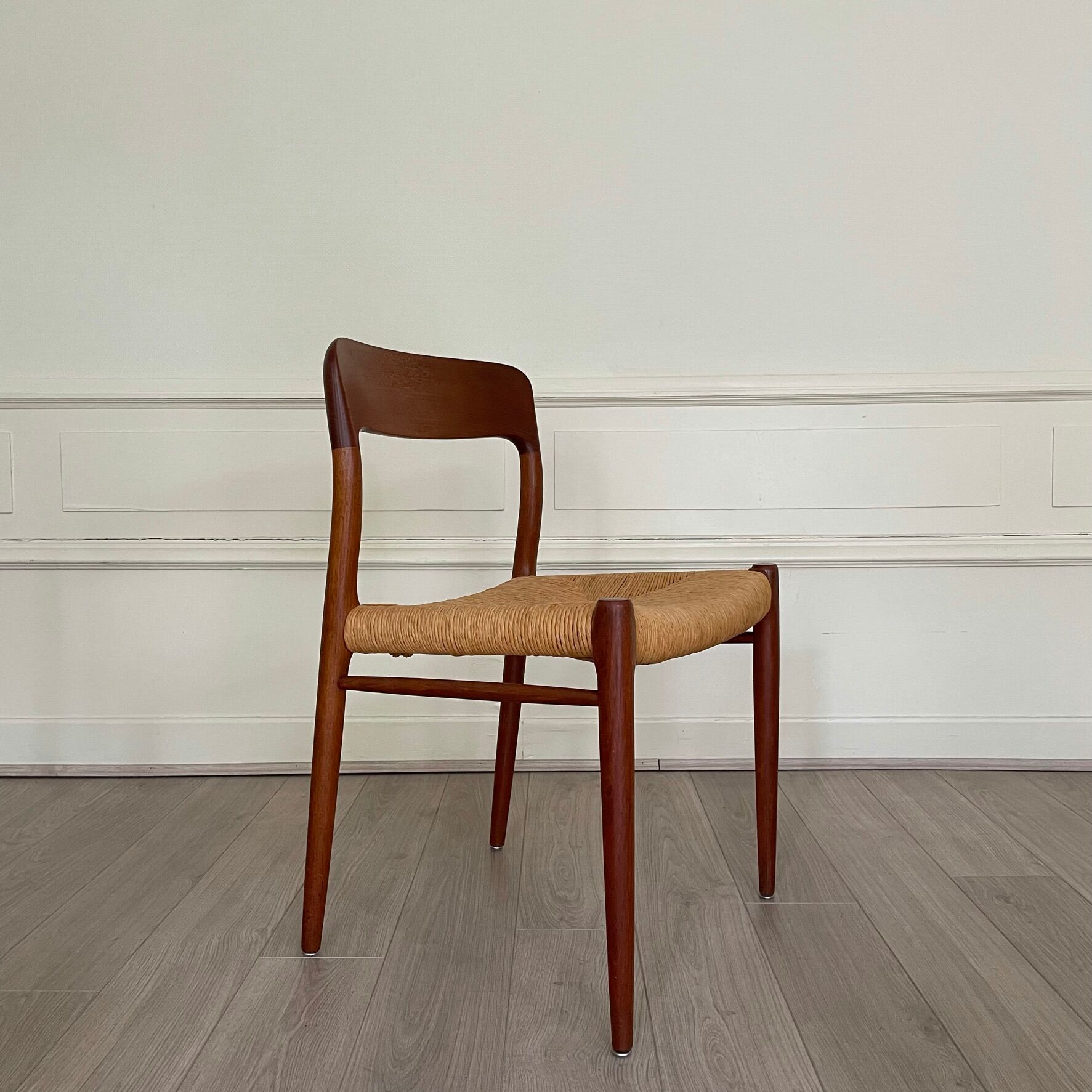 Set 4 chairs by Niels Otto Møller 1960