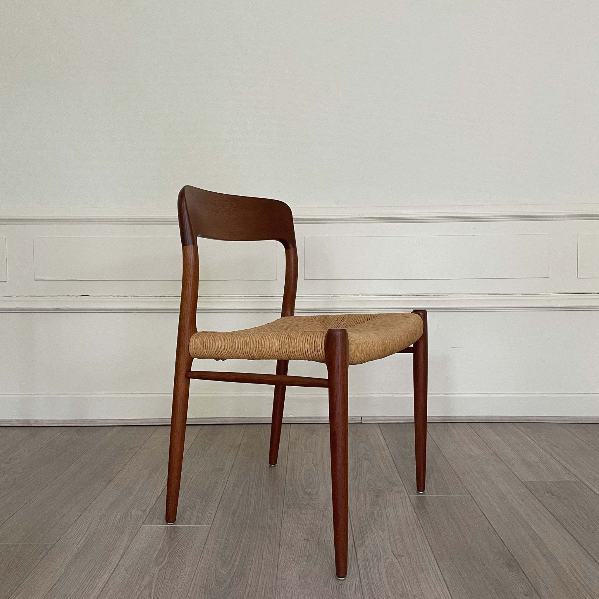 Set 4 chairs by Niels Otto Møller 1960