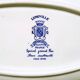 Lunéville - English Cottage - Presentation plate, Cup, Tray, Earthenware Saucière