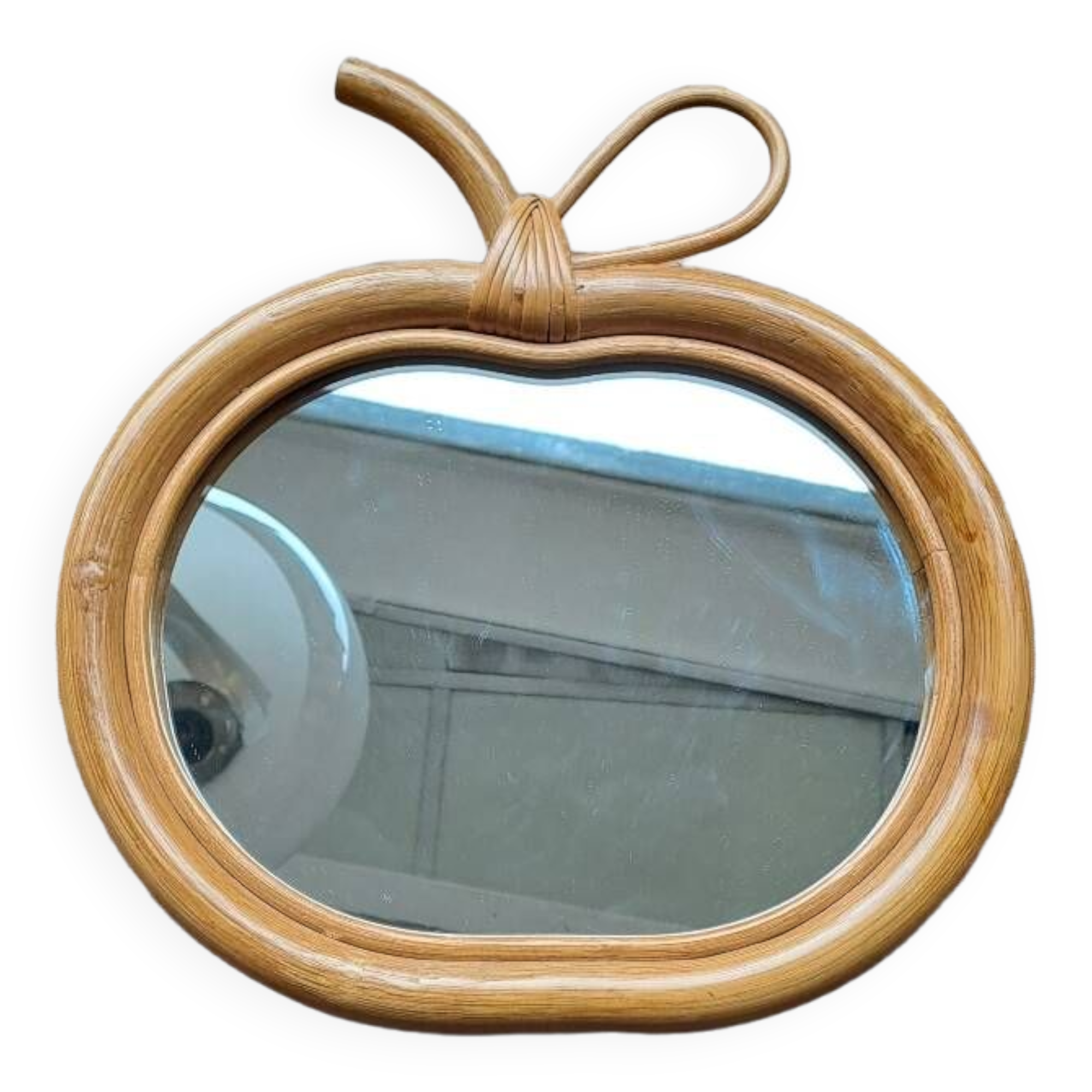 Vintage apple mirror