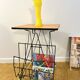 1960s Scoubidou magazine rack