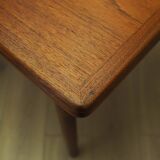 Teak table, Danish design, 1970s, manufactured in Denmark