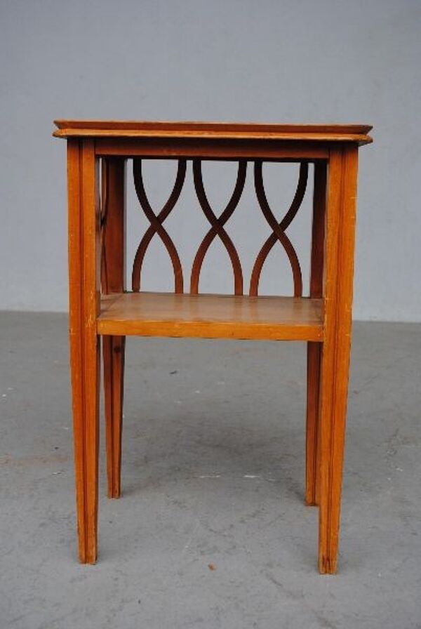 Chevet de chambre style 1940 merisier clair