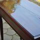 Centre writing table in stained wood