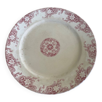 Digoin sarreguemines plate