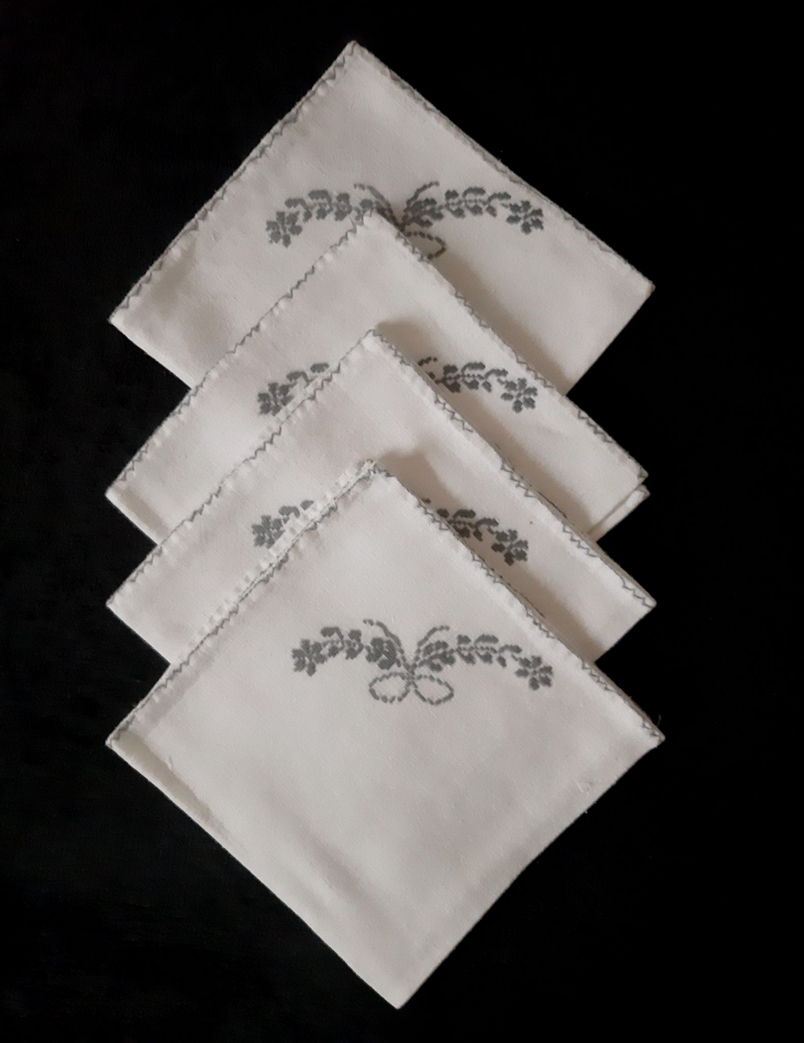 Set de 4 serviettes
