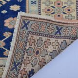 Vintage hand-knotted bohemian rug sku 3521