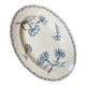 Luneville “Œillet” oval serving dish