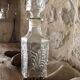 Glass spirits decanter