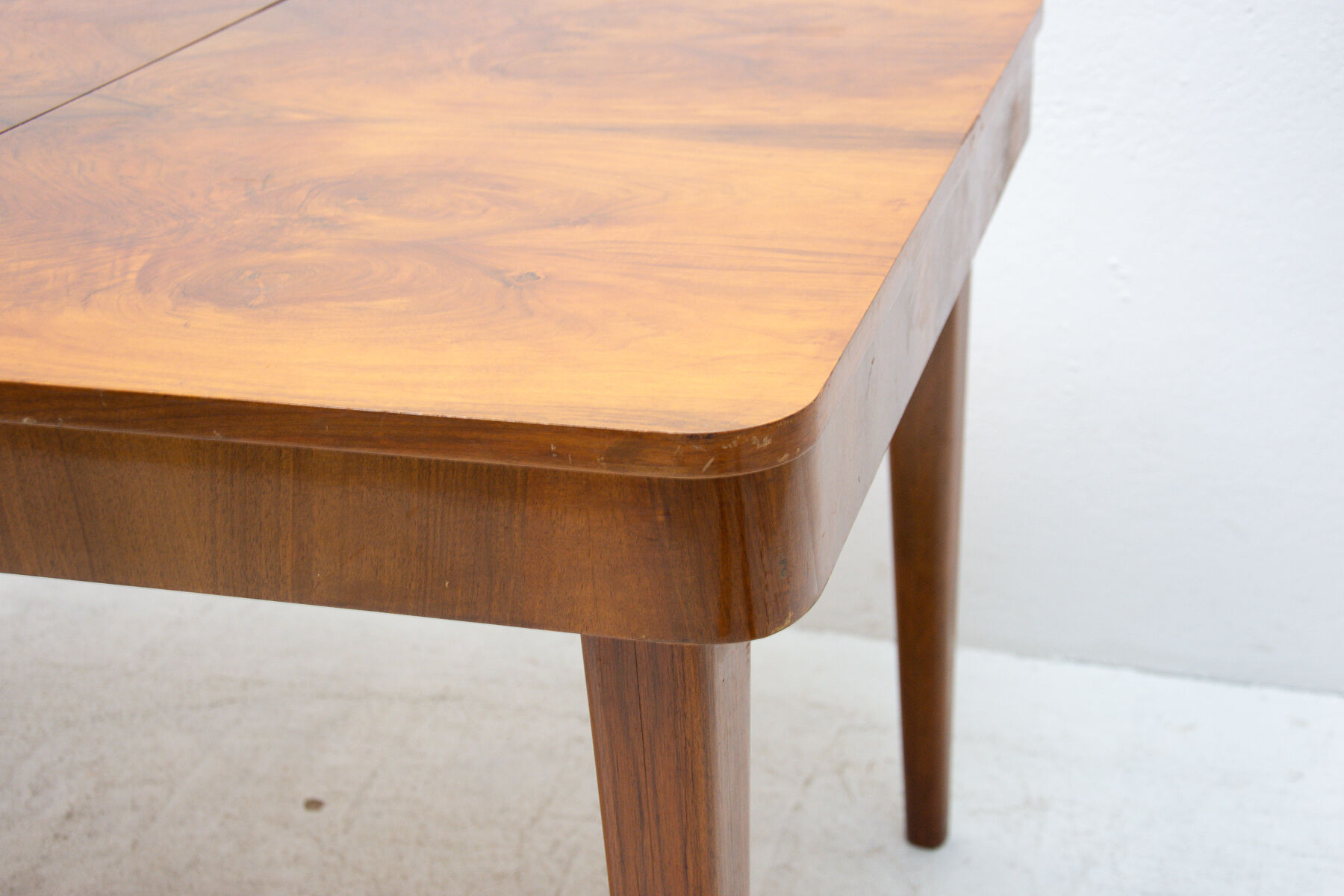 Adjustable dining table by Jindřich Halabala, 1950s