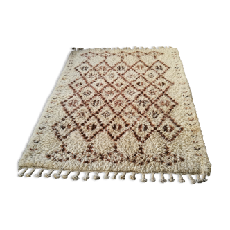 Berber carpet, 200cm x 145cm, diamond pattern, ethnic