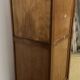 Vintage wooden Parisian wardrobe