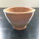 Glazed terracotta salad bowl