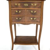 Louis XV style marquetry side table – circa 1900