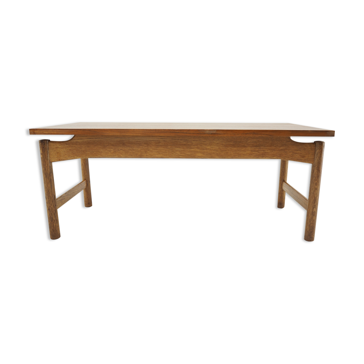 1960 Teak and Oak Coffee Table by Krasna Jizba ,Czechoslovakia