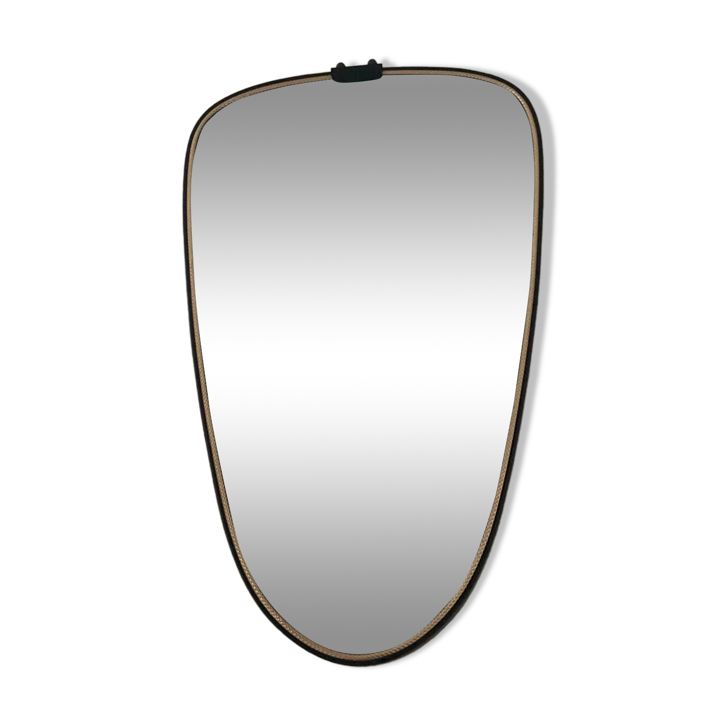 Miroir asymétrique forme libre des années 60-70