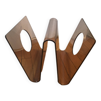 70s magazine rack in altuglass