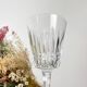 6 verres à eau cristal ciselé français