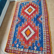 Authentic Moroccan Berber rug – 100% wool – handmade – 220 × 120 cm