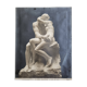 Old silver print, "Rodin's Kiss", 1903, 18 x 24 cm